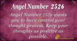 Angel Number 2526