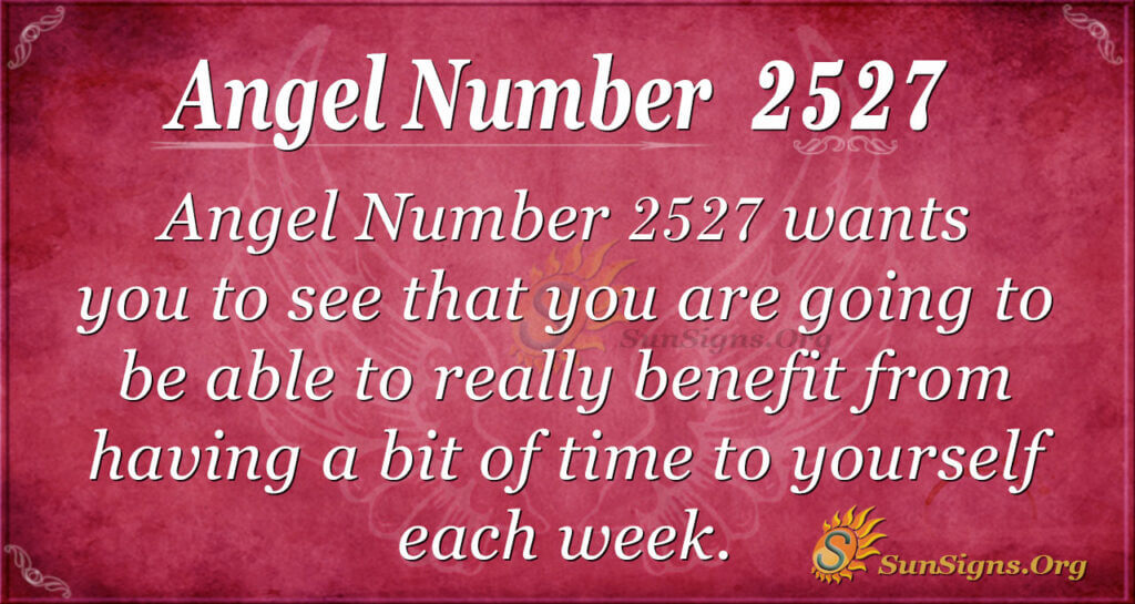 Angel Number 2527