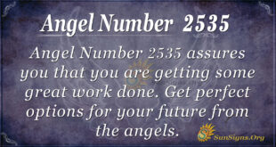 Angel Number 2535
