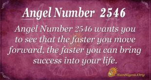 Angel Number 2546