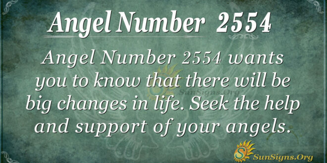 Angel Number2554