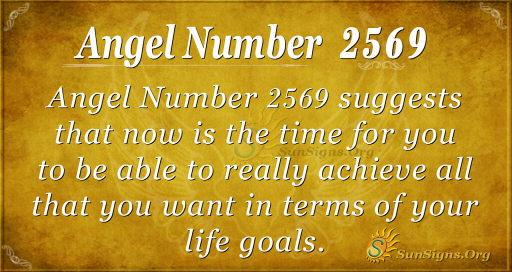 Angel Number 2569