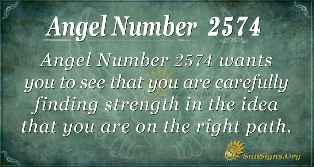 Angel number 2574