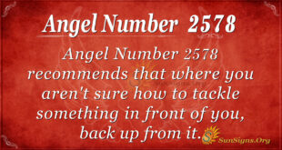 Angel number 2578