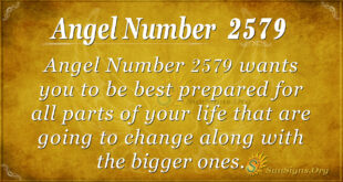 Angel number 2579