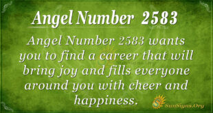 Angel Number 2583