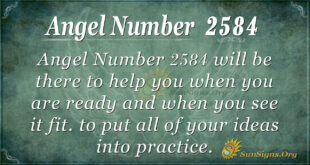 Angel number 2584