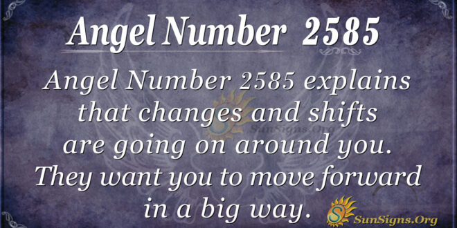 Angel Number2585