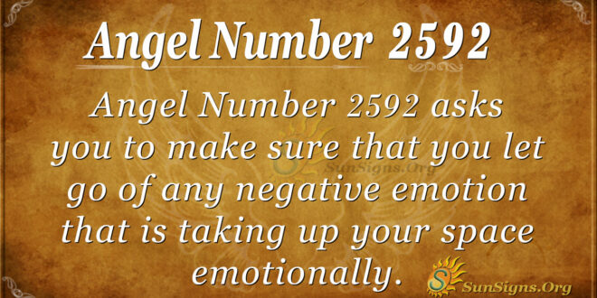 angel Number 2592