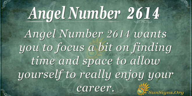 Angel number 2614