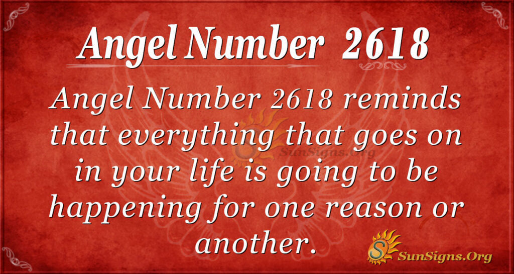 Angel Number 2618