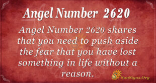 Angel Number 2620