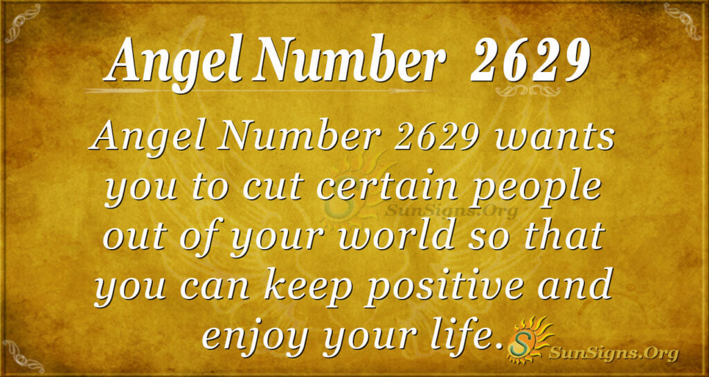 Angel Number 2629