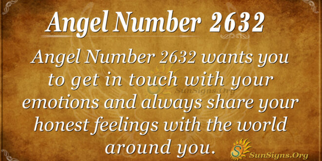 Angel Number 2632