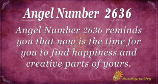 Angel Number 2636