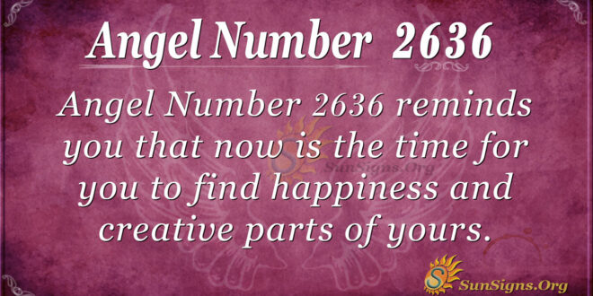 Angel Number 2636