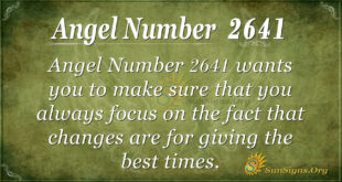 Angel Number 2641