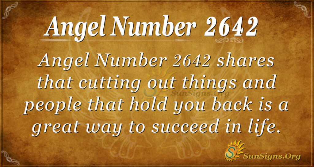 Angel Number 2642