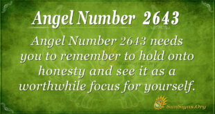 Angel Number 2643