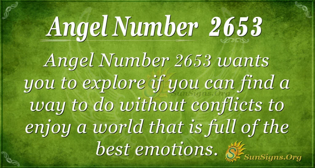 Angel number 2653
