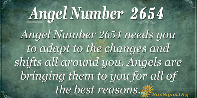 Angel Number 2654
