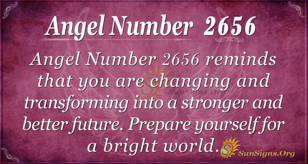 Angel Number 2656