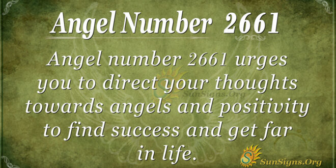 Angel Number 2661