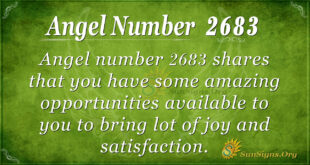 Angel number 2683