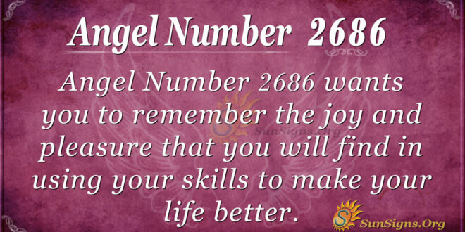 Angel number 2686