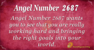 Angel Number 2687