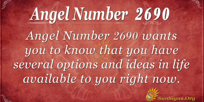Angel Number 2690