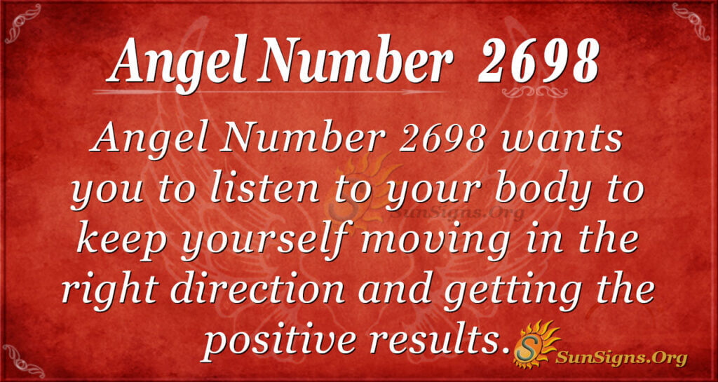 Angel Number 2698