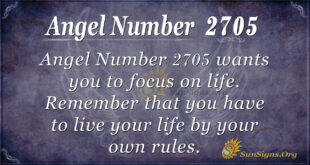 Angel Number 2705