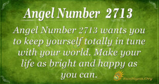 Angel Number 2713