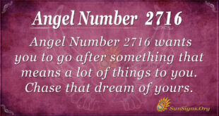 Angel Number 2716