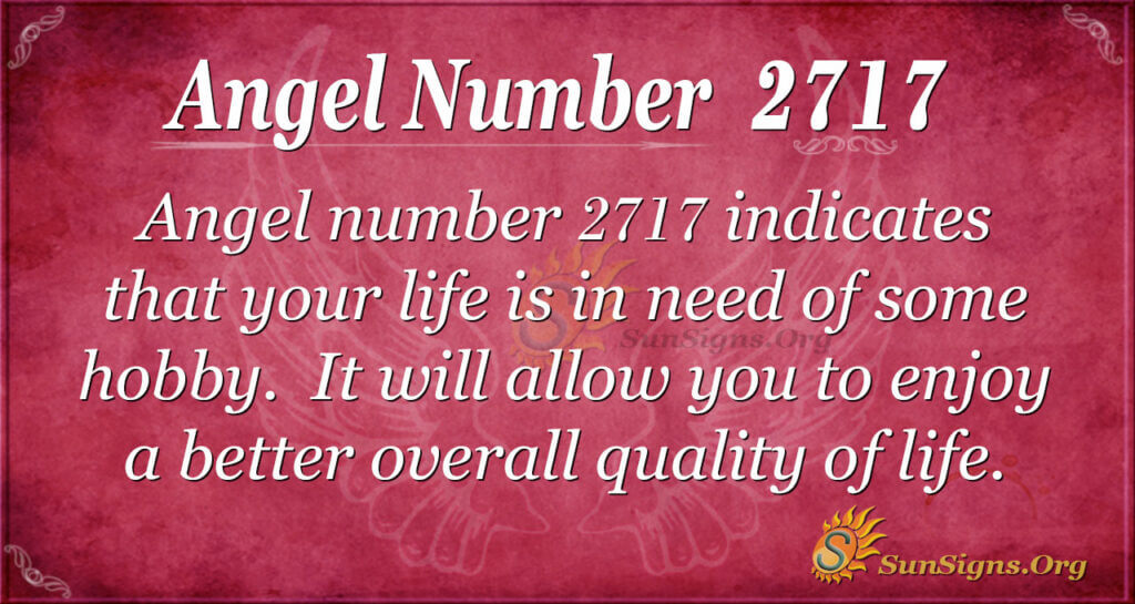 Angel Number 2717
