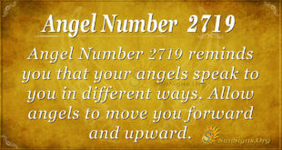 Angel Number 2719