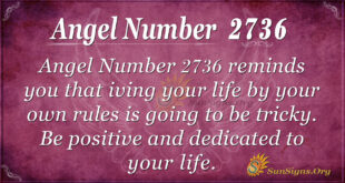 Angel Number 2736