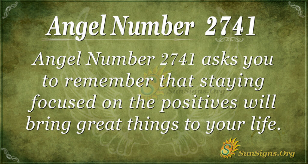 Angel Number 2741