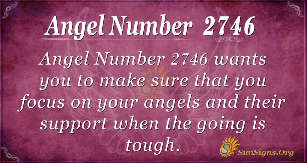 Angel number 2746
