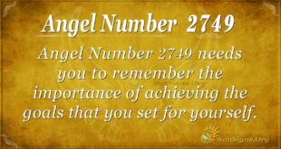 Angel Number 2749
