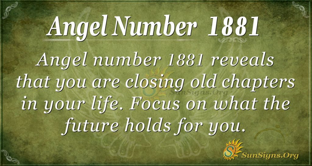 angel number 1881