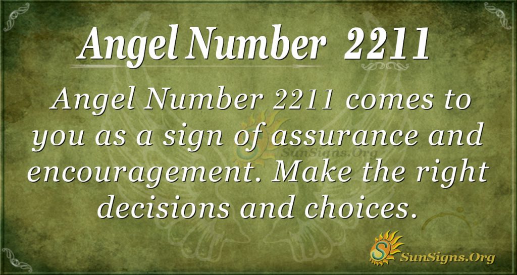 angel number 2211