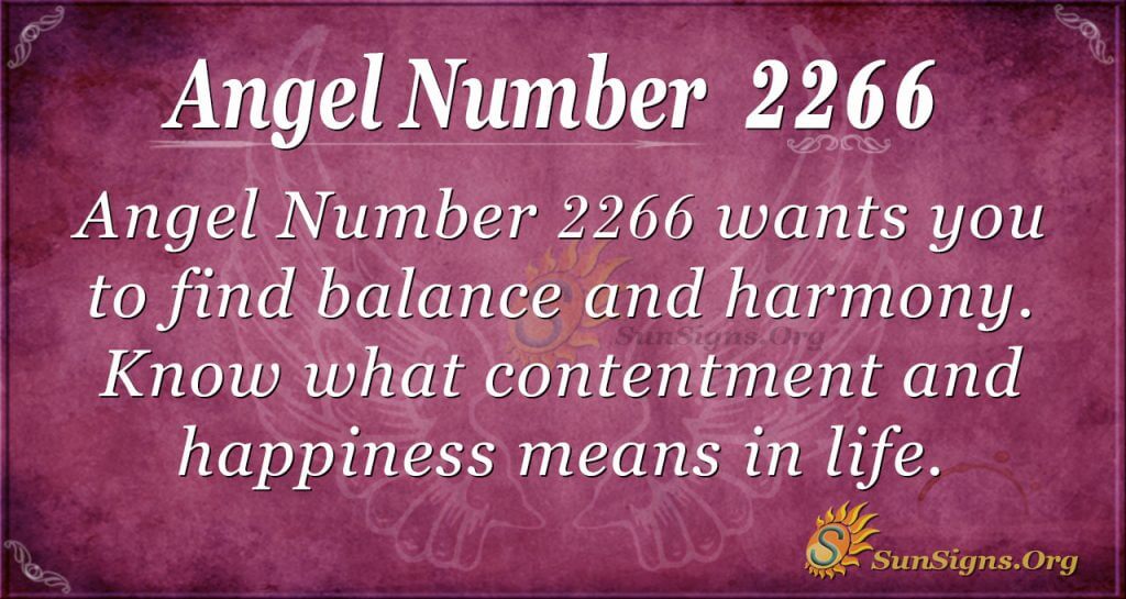 angel number 2266