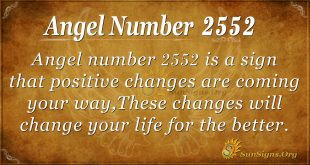 angel number 2552