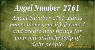 Angel Number 2761
