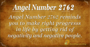 Angel number 2762
