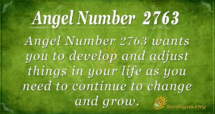 Angel Number 2763