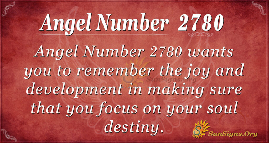 Angel Number 2780