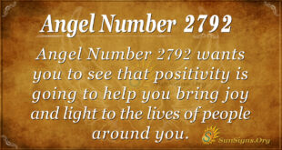 Angel Number 2792